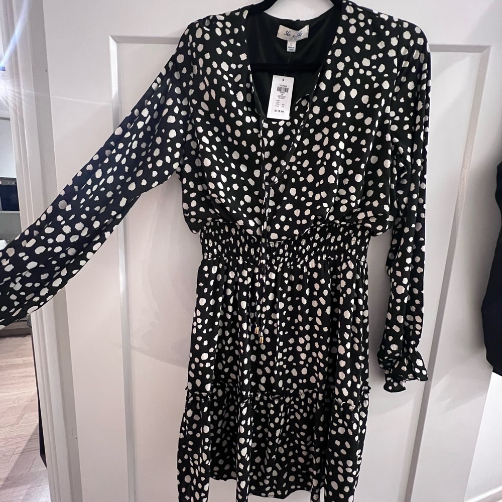 Black Dress from Honey Size L